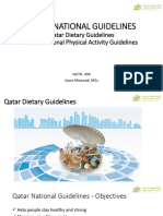 Qatar Dietary Guideline - PDF Presentation