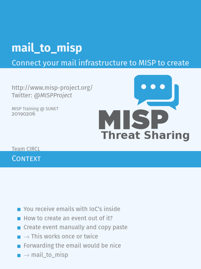Integrating Email with MISP Events | PDF | Domain Name System | Email ...