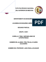 2 Parcial Corrillo 3 Metabolismo de Lipoproteinas