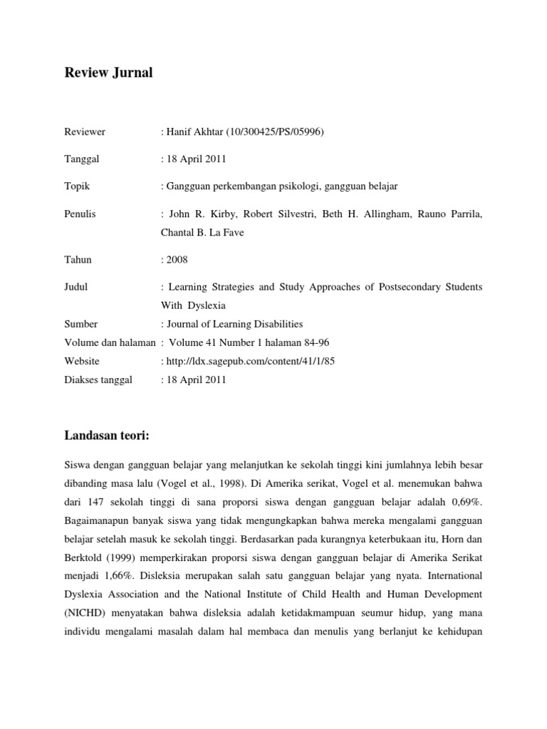 Review Jurnal