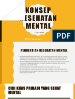 Pertemuan 2 Konsep Kesehatan Mental