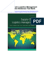 Supply Chain Logistics Management 4th Edition Bowersox Test Bank 2