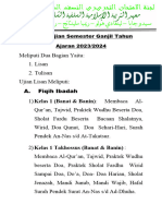 Materi Ujian Lisan 2023