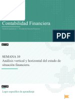 Semana10 - Análisis Vertical y Horizontal Del Estado de Situación Financiera