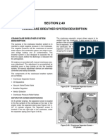 SECTION 2.40: Crankcase Breather System Description