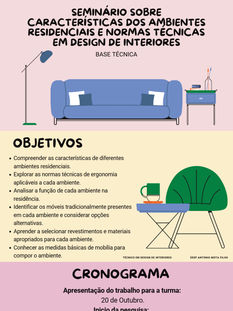 Seminário Sobre Características Dos Ambientes Residenciais e Normas ...