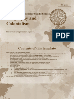 Social Studies Subject for Middle School - 8th Grade_ Geography and Colonialism XL by Slidesgo