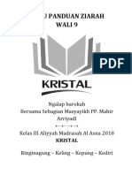 BUKU PANDUAN ZIARAH Wali 9