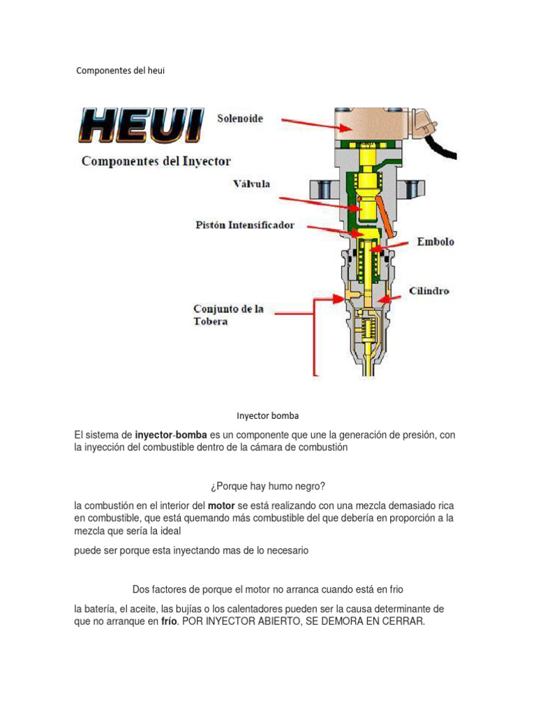 Componentes de inyección electrónica automotriz | PDF | Tecnología