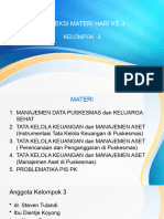 Refleksi Materi KLMPK 3 Tata Kelola Keuangan & Pis PK
