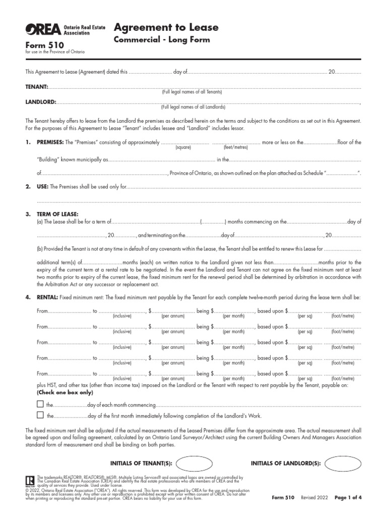 510-ontario-lease-agreement-long-form-pdf-lease-leasehold-estate