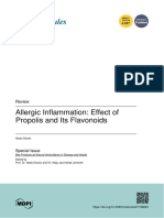 Propolis - Allergic Inflammation Effect of Propolis and Its Flavonoids