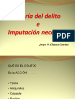 Teoria Del Delito e Imputacion Necesaria