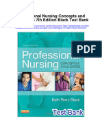 Professional Nursing Concepts and Challenges 7th Edition Black Test Bank