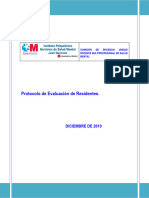 Protocolo de Evaluacion de Residentes de La Udm-Sm Ipjg