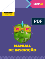 CCXP Manual de Inscrição