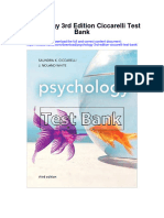 Psychology 3rd Edition Ciccarelli Test Bank