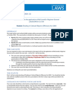 LSM Case Note Guidelines