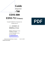 EDM800 Manual