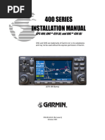 Garmin 400 Install