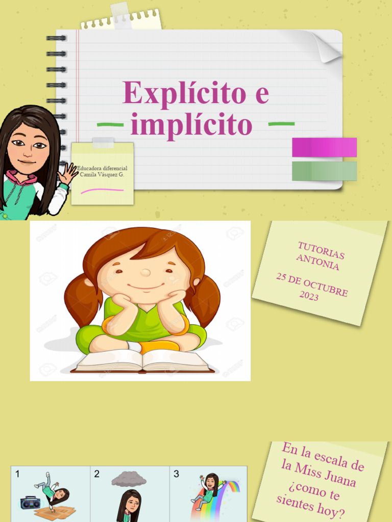 Explícito e Implícito en Textos | PDF