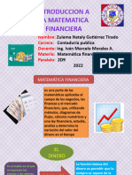Introduccion A La Matematica Financiera