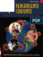 LECTURA #3 GEOPOLÍTICA NACIONAL - Geopolítica Del Perú. Una Visión Desde La Pandemia - Obando. Revista PC CCFFAA Pag 33-49