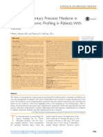 Oncology Precision Medicine