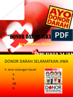 Donor Darah Sukarela
