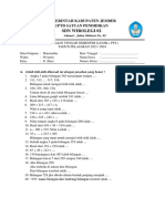 Soal Matematika Kelas 2 Wirolegi 2