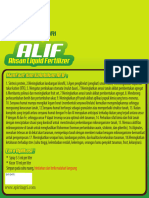 Stiker POC ALIF Belakang 15 X 15 CM