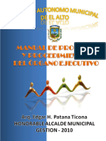 Manual de Procesos y Procedimientos - 2010