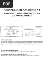 W10 - Low Speed Airspeed Indicators (Incompressible Flow)