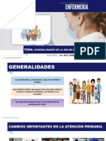 Generalidades de La Salud Familiar y Comunitaria