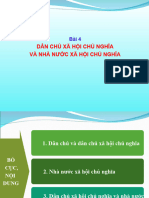 Bài 4. Dân Chủ Xã Hội Chủ Nghĩa Và Nhà Nước XHCN