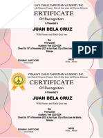 Certificate Achievers 23 24