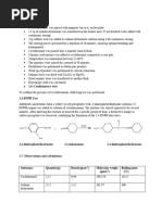 Sulfonation of Aniline Experiment