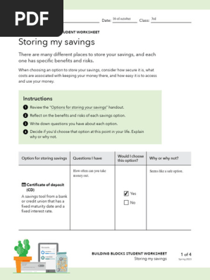 saving money