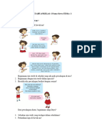 Soal Latihan Pengetahuan Tema 2 Sub 3 Kelas 2