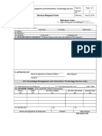 DOH INTRANET Servicerequestform 030745