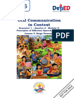 Oral Communciation Q2 Module 9.2.3