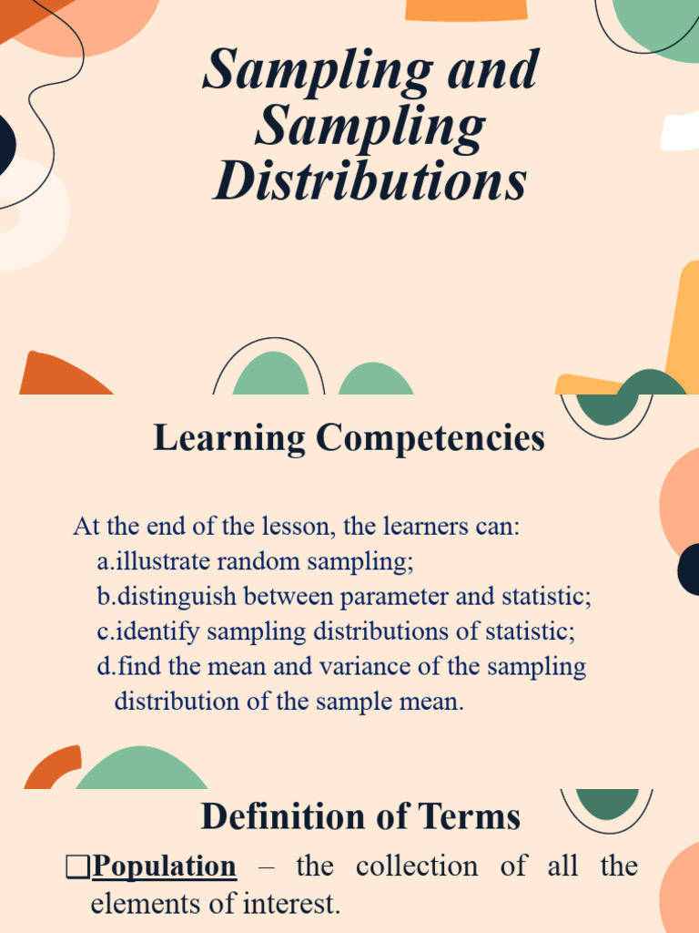 Sampling Pdf Sampling Statistics Statistic