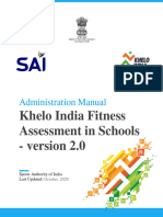 SAI Khelo India Fitness Assessment (2023)