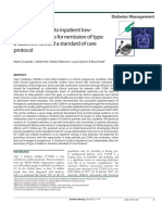 Clinician Guide Inpx LCD For Remission T2DM Toward STD Care Protocol Diabetes Manag 2019 9-Cucuzzella Hite Patterson Etal