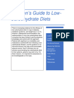 Low Carb Diets Clinician Guide