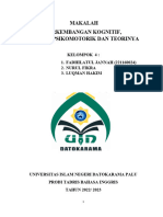 Makalah Perkembangan Konitif Afektif Psikomotorik