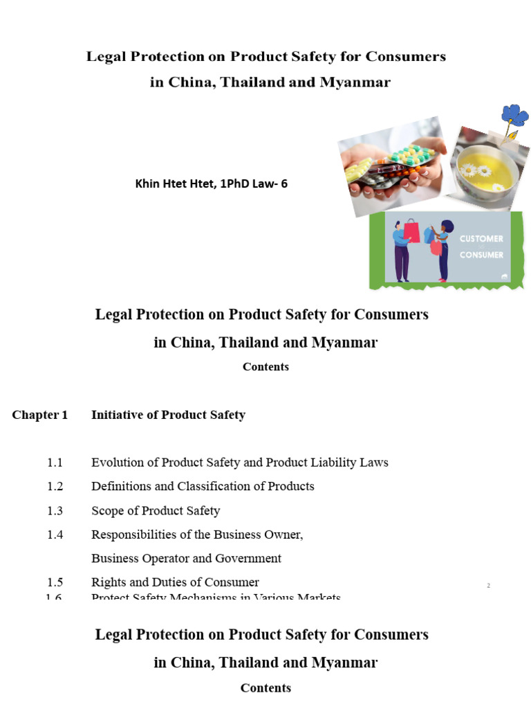 Product Safety PDF Drugs Consumer Protection