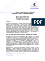 Analisis Del Real Decreto 231-2008 Sistema Arbitral de Consumo Manuel Jesus Marin
