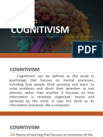Cognitivism EDUC100
