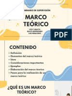 Seminario de Supervisión: Marco Teórico